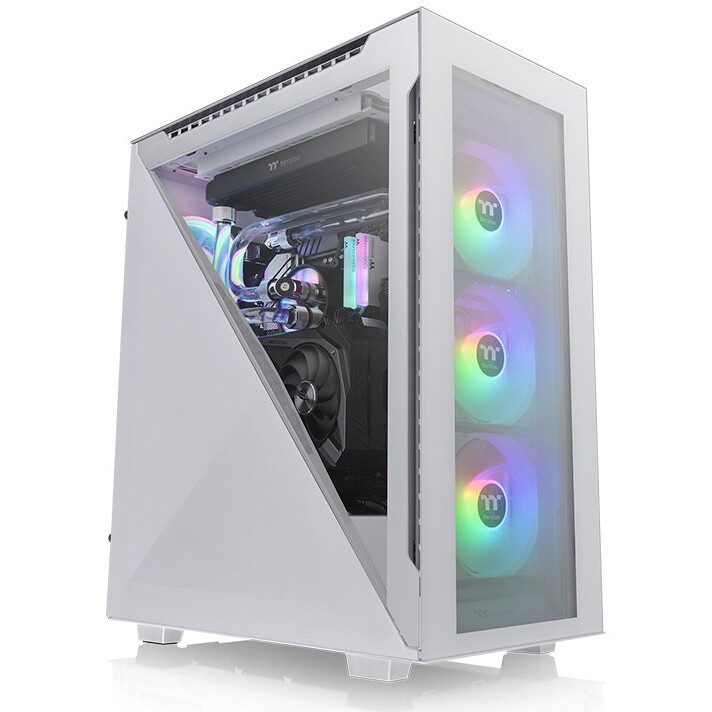 Gehäuse Thermaltake Divider 500 TG ARGB Snow (CA-1T4-00M6WN-01) - Foto 7