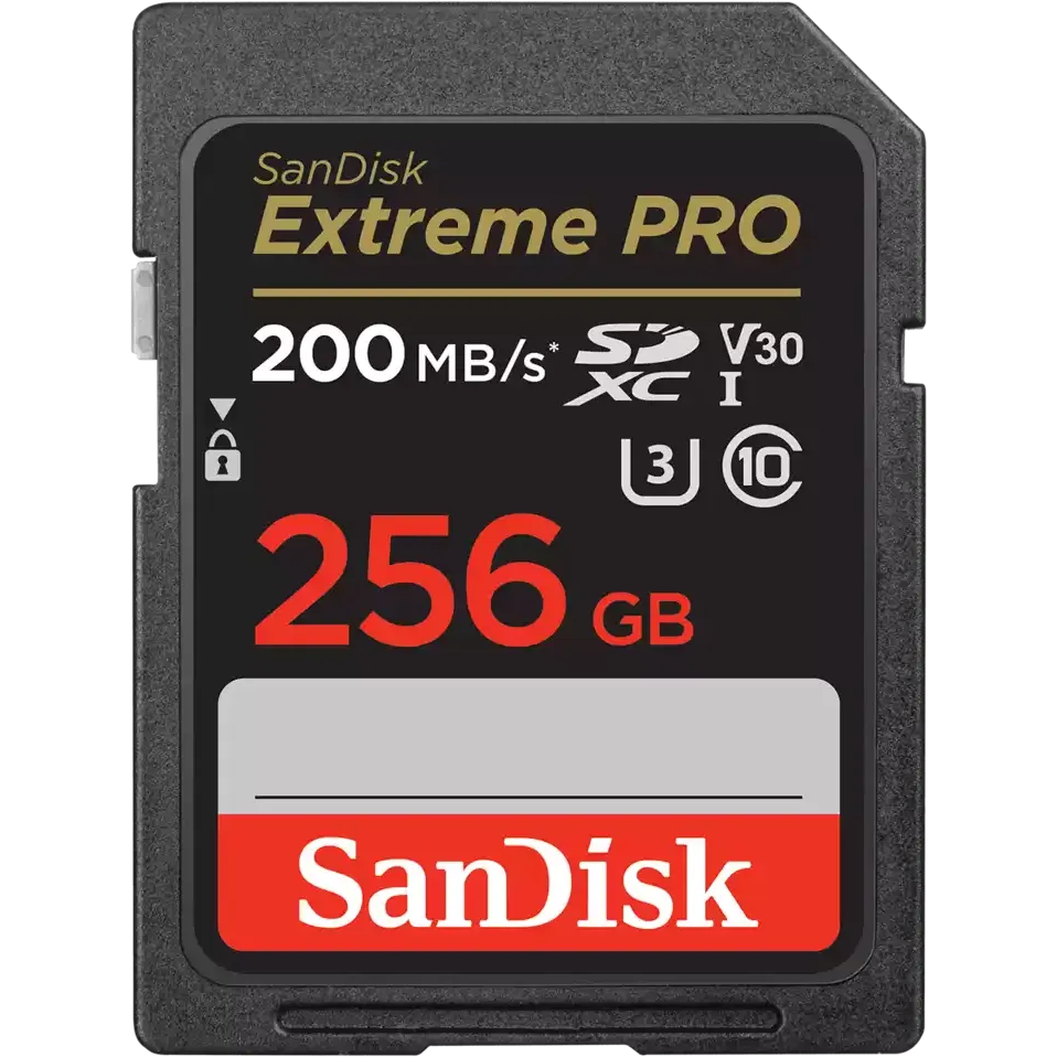 Speicherkarte 256GB SD SanDisk Extreme Pro (SDSDXXD-256G-GN4IN)