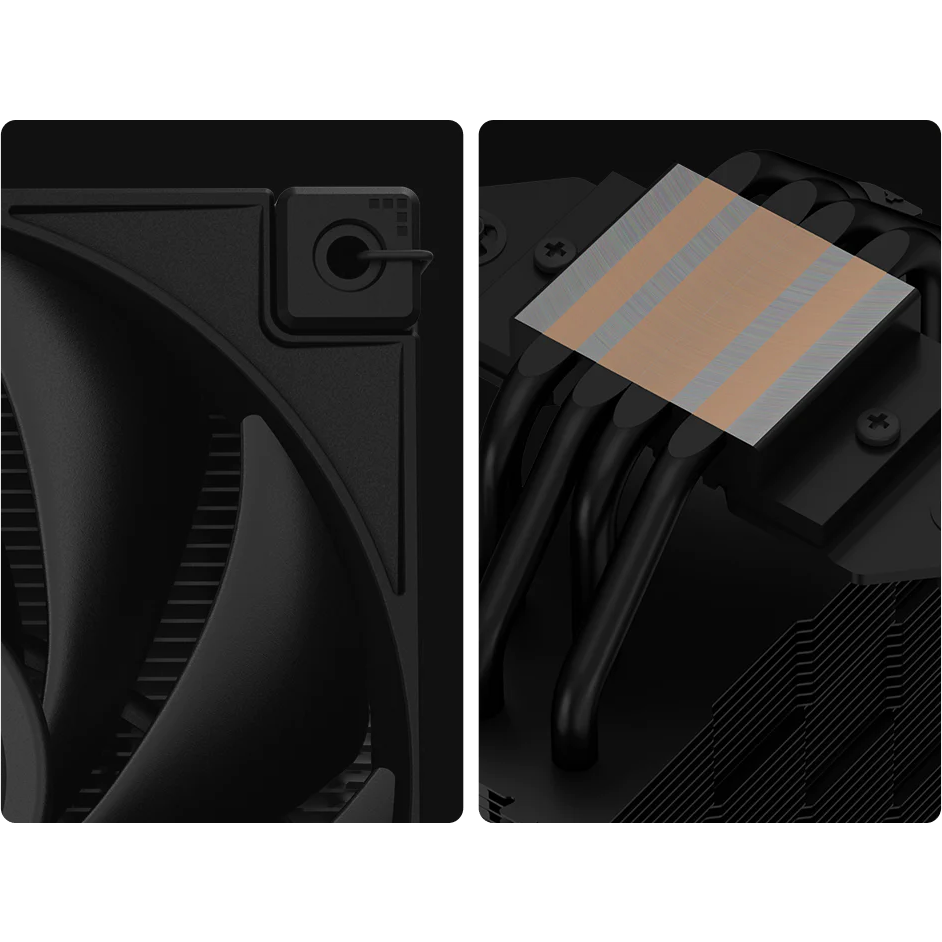 Kühler DeepCool AK400 ZERO DARK PLUS - Foto 3