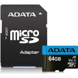 Speicherkarte ADATA 64Gb MicroSD (AUSDX64GUICL10A1-RA1)