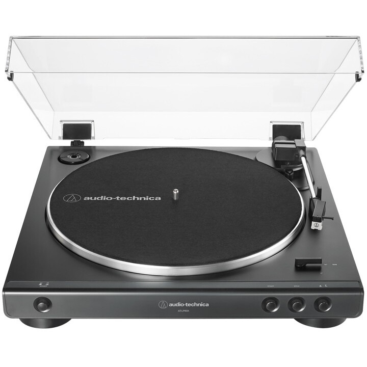 Vinyl-Plattenspieler Audio-Technica AT-LP60X Black - AT-LP60XBK