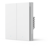 Intelligenter Schalter Aqara Smart Wall Switch H1 White (No Neutral, Double Rocker) (WS-EUK02)