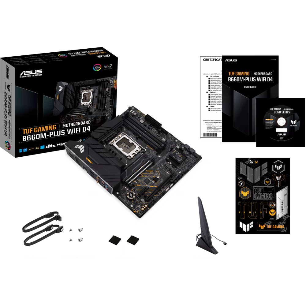 Mainboard ASUS TUF GAMING B660M-PLUS WIFI D4 - Foto 6