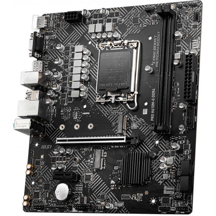 Mainboard MSI PRO H610M-G DDR4 - Foto 2