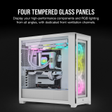 Gehäuse Corsair iCUE 5000X RGB QL White (CC-9011233-WW)