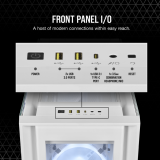 Gehäuse Corsair iCUE 5000X RGB QL White (CC-9011233-WW)
