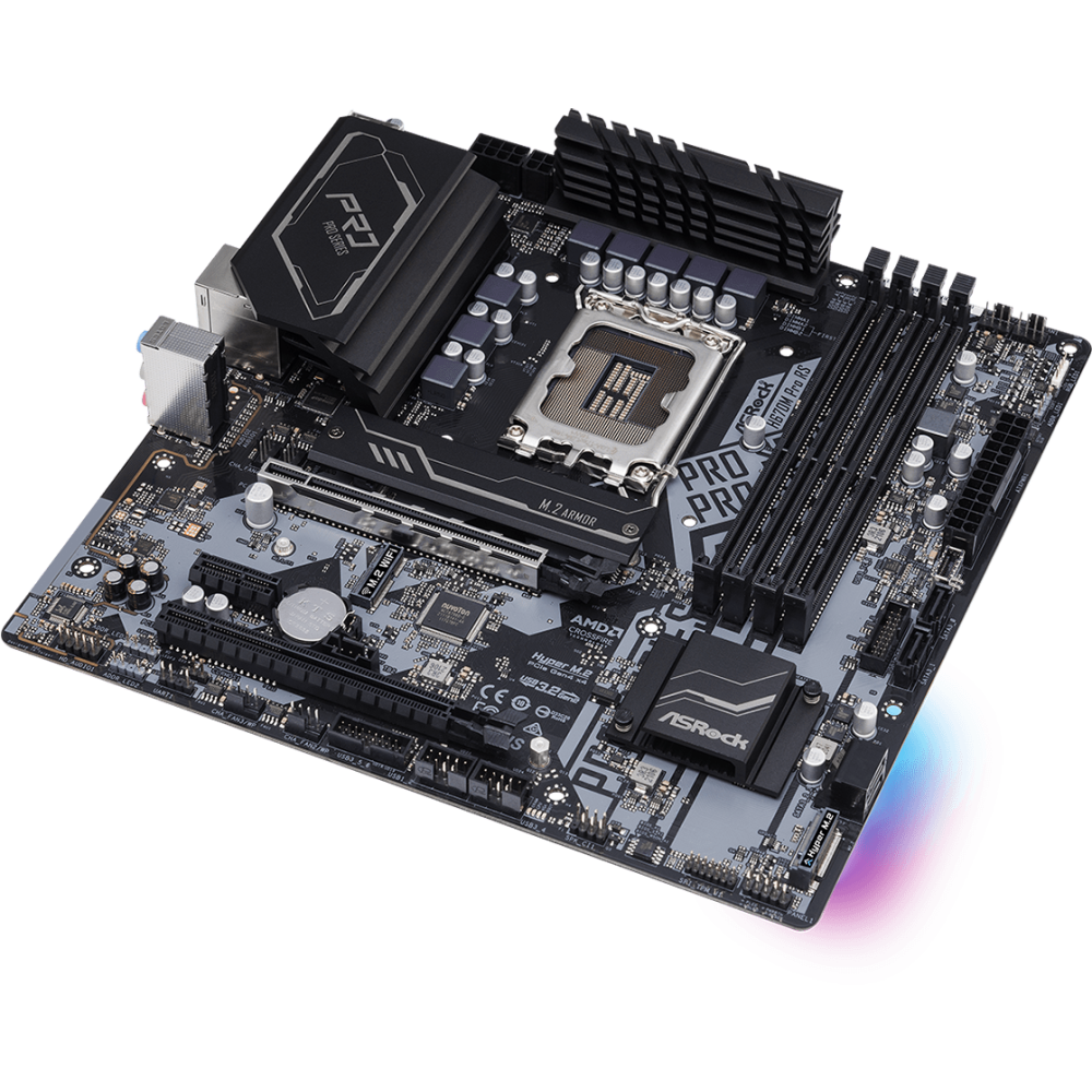 Mainboard ASRock H670M Pro RS - Foto 2