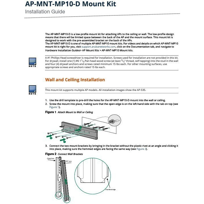 Montageset HPE Q9G71A AP-MNT-MP10-D - Foto 4