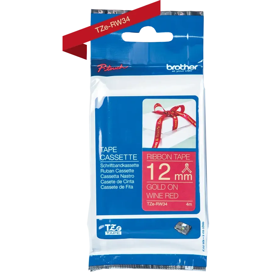 Bandkassette Brother TZE-RW34 - TZERW34