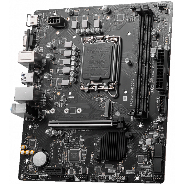 Mainboard MSI PRO H610M-E DDR4 - Foto 2