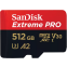 Speicherkarte 512GB MicroSD SanDisk Extreme Pro + SD adapter (SDSQXCD-512G-GN6MA)
