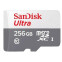 Speicherkarte 256GB MicroSD SanDisk Ultra (SDSQUNR-256G-GN3MN)