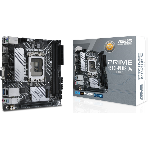 Mainboard ASUS PRIME H610I-PLUS D4-CSM - Foto 5