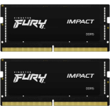 Arbeitsspeicher 64GB DDR5 4800MHz Kingston Fury Impact SO-DIMM (KF548S38IBK2-64) (2x32GB KIT)