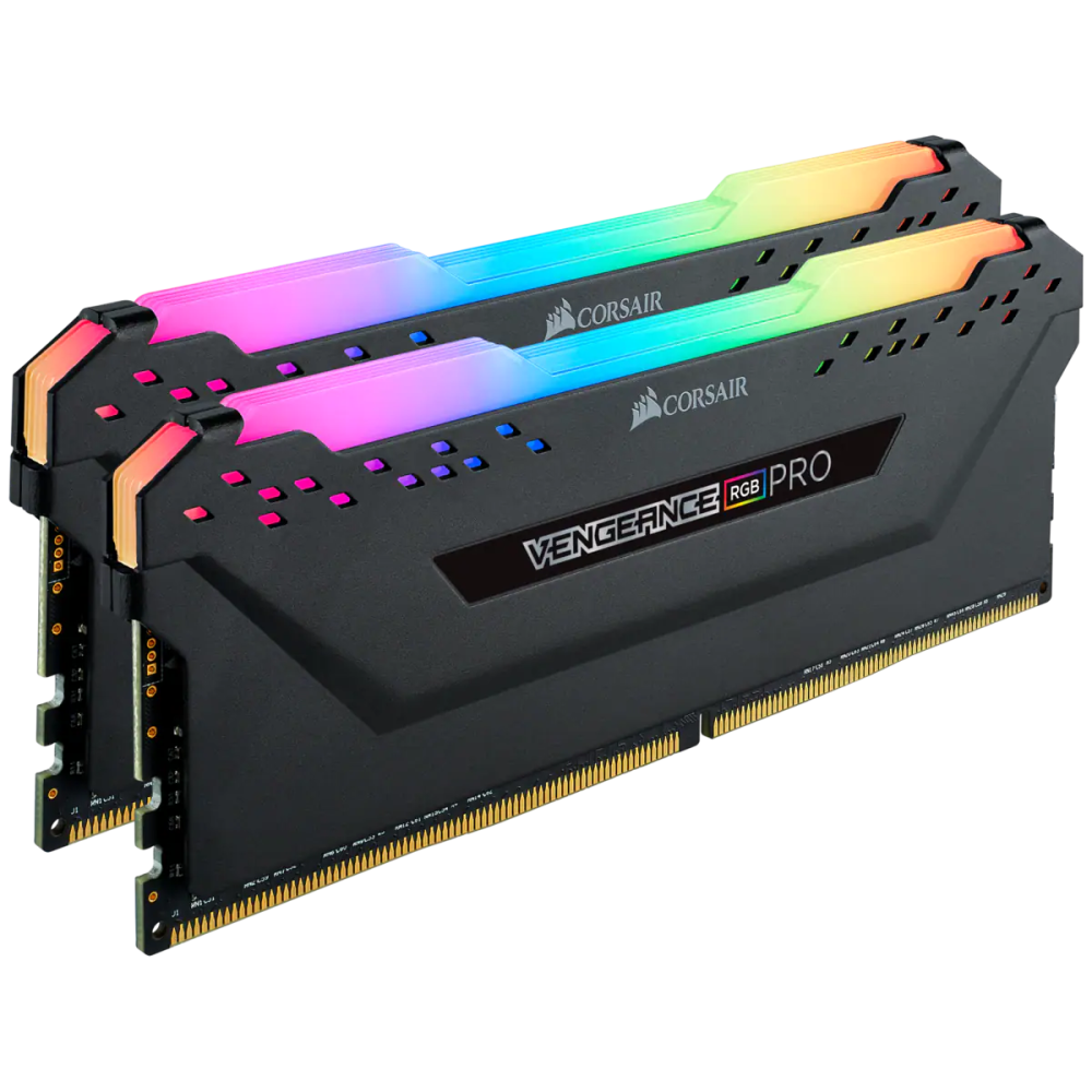 Arbeitsspeicher 32GB DDR4 3200MHz Corsair Vengeance RGB PRO (CMW32GX4M2E3200C16) (2x16GB KIT)