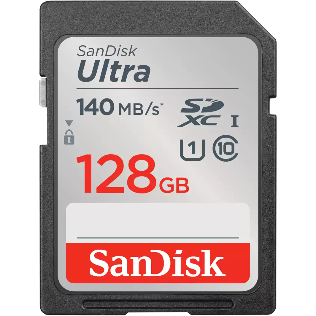 Speicherkarte 128GB SD SanDisk Ultra (SDSDUNB-128G-GN6IN)