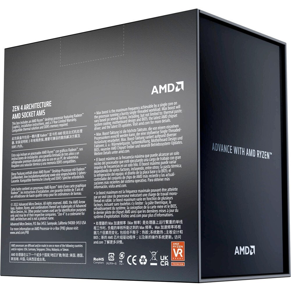 Prozessor AMD Ryzen 9 7900X BOX (without cooler) - 100-100000589WO(F/Z) - Foto 2