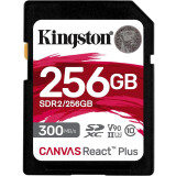 Speicherkarte 256GB SD Kingston Canvas React Plus (SDR2/256GB)