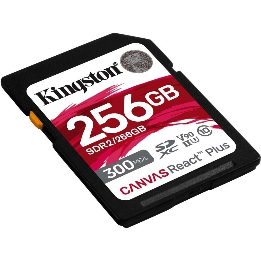 Speicherkarte 256GB SD Kingston Canvas React Plus (SDR2/256GB) - Foto 2