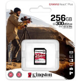 Speicherkarte 256GB SD Kingston Canvas React Plus (SDR2/256GB)