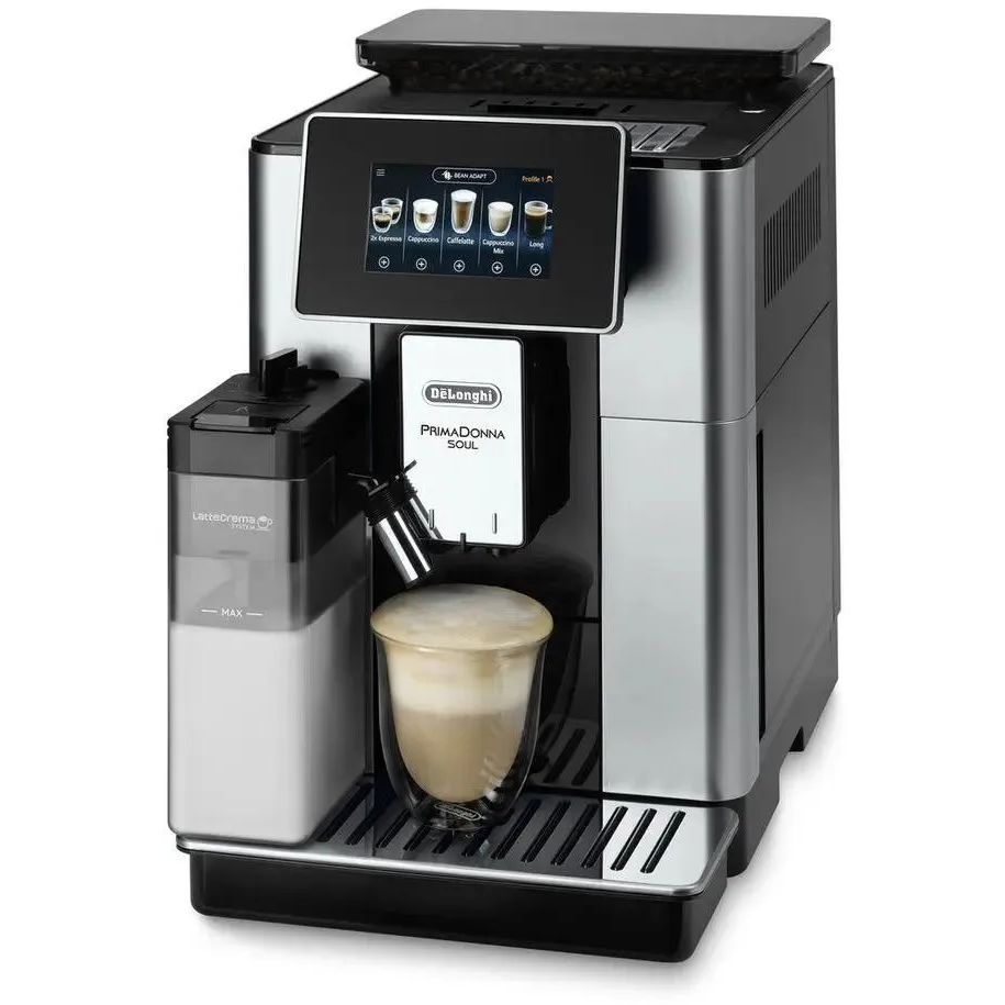 Kaffeepadmaschine DeLonghi ECAM 610.55.SB PrimaDonna SOUL - ECAM610.55.SB
