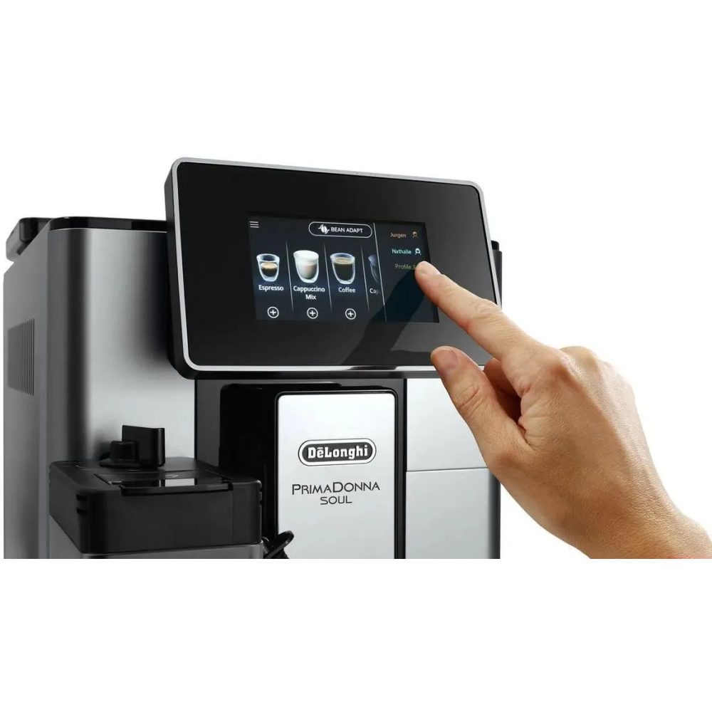 Kaffeepadmaschine DeLonghi ECAM 610.55.SB PrimaDonna SOUL - ECAM610.55.SB - Foto 4
