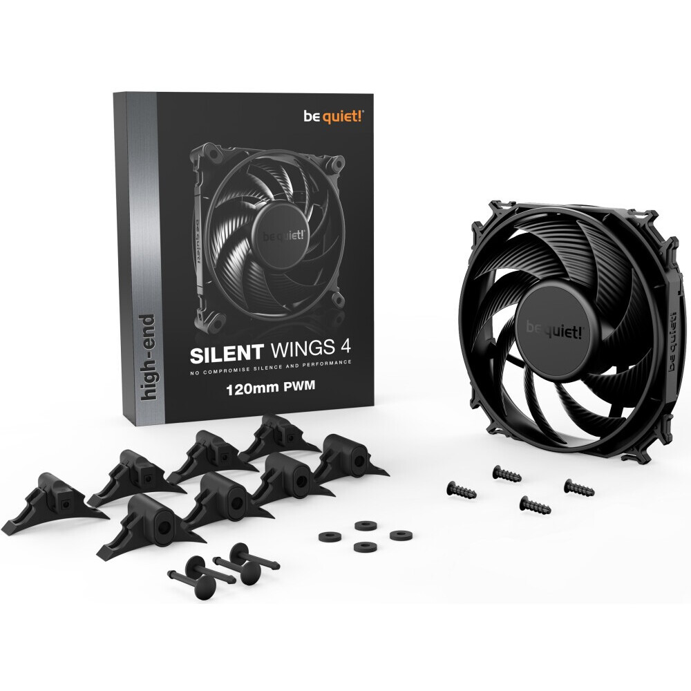 Gehäuselüfter Be Quiet Silent Wings 4 - 120mm PWM - BL093 - Foto 2