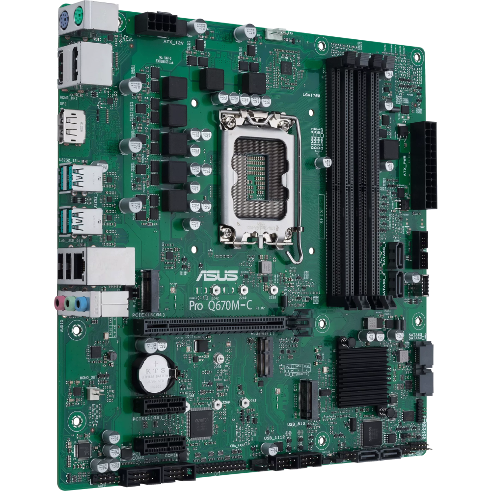 Mainboard ASUS PRO Q670M-C-CSM - Foto 2