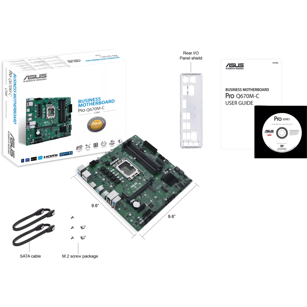 Mainboard ASUS PRO Q670M-C-CSM - Foto 5