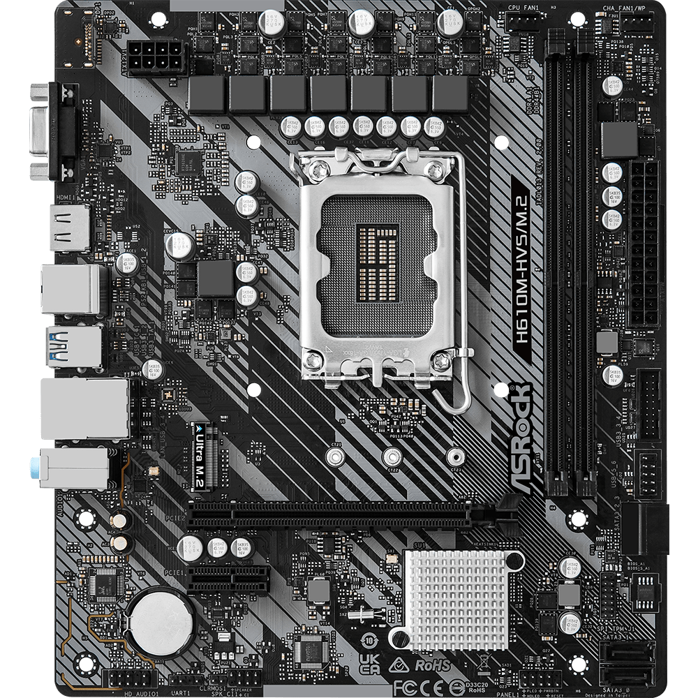 Mainboard ASRock H610M-HVS/M.2 R2.0
