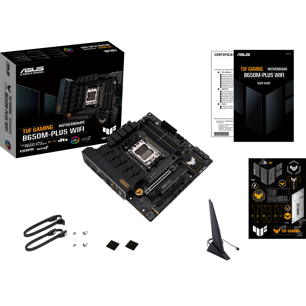 Mainboard ASUS TUF GAMING B650M-PLUS WIFI - Foto 5