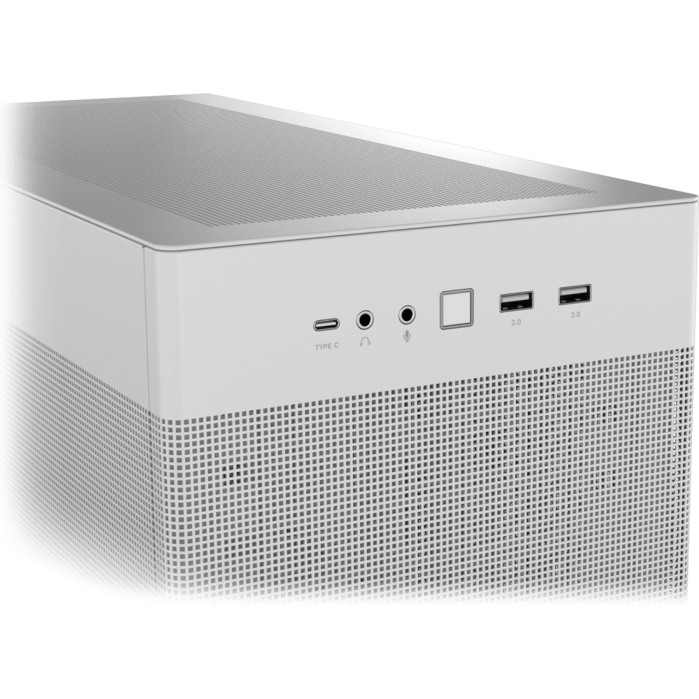 Gehäuse ASUS Prime AP201 White - 90DC00G3-B39000 - Foto 5