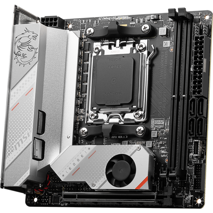 Mainboard MSI MPG B650I EDGE WIFI - Foto 2