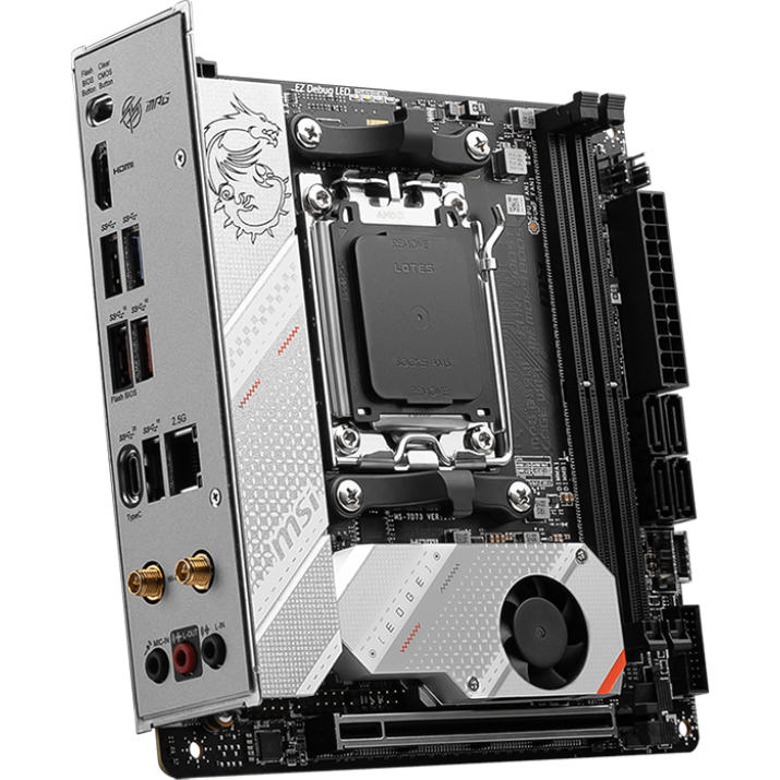 Mainboard MSI MPG B650I EDGE WIFI - Foto 3