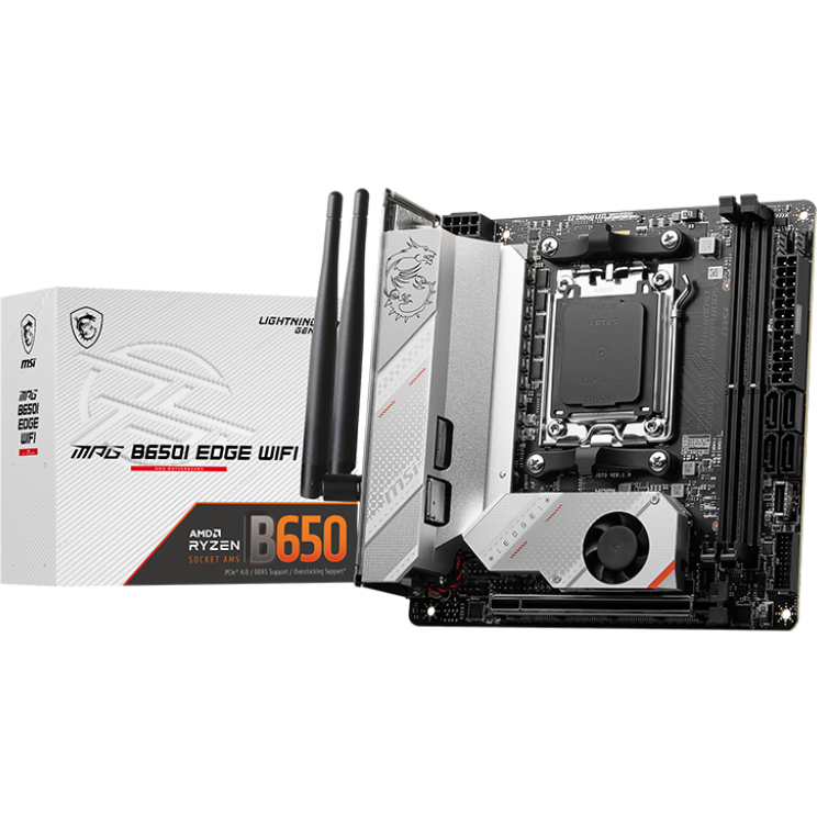 Mainboard MSI MPG B650I EDGE WIFI - Foto 6