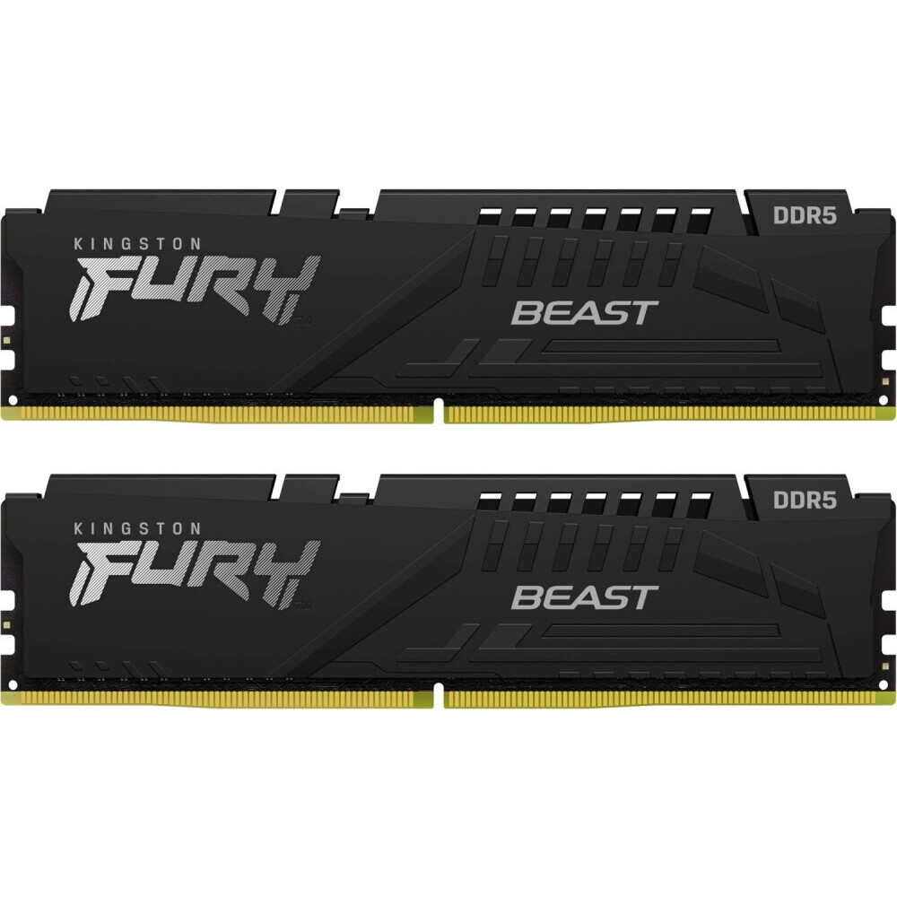 Arbeitsspeicher 64GB DDR5 5600MHz Kingston Fury Beast (KF556C36BBEK2-64) (2x32GB KIT)