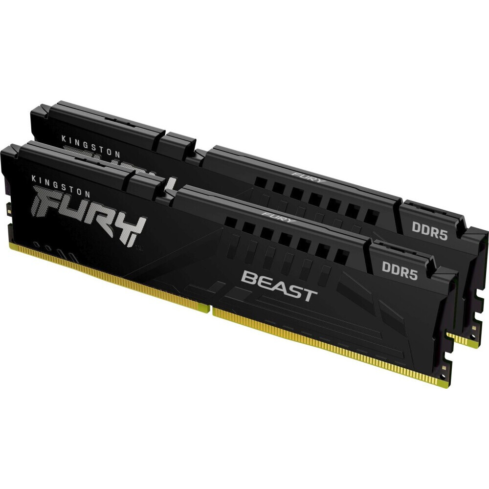 Arbeitsspeicher 64GB DDR5 5600MHz Kingston Fury Beast (KF556C36BBEK2-64) (2x32GB KIT) - Foto 2