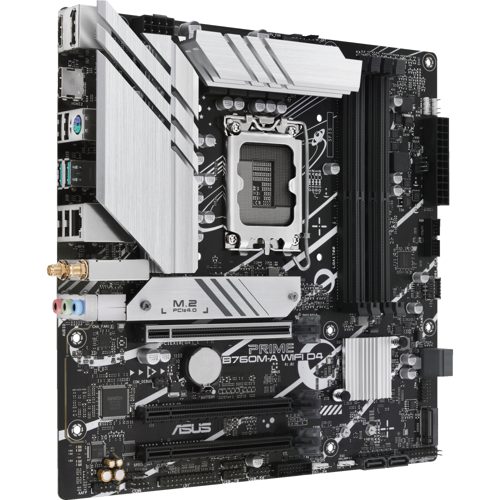 Mainboard ASUS PRIME B760M-A WIFI D4 - Foto 3