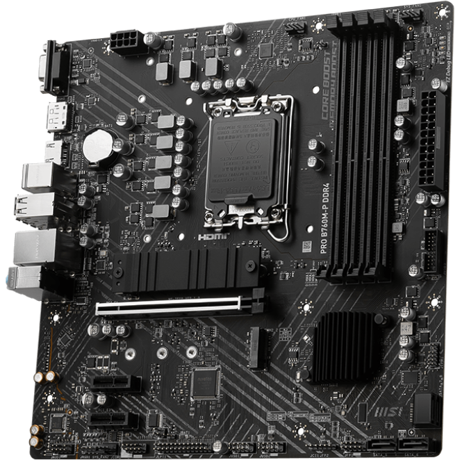 Mainboard MSI PRO B760M-P DDR4 - Foto 2