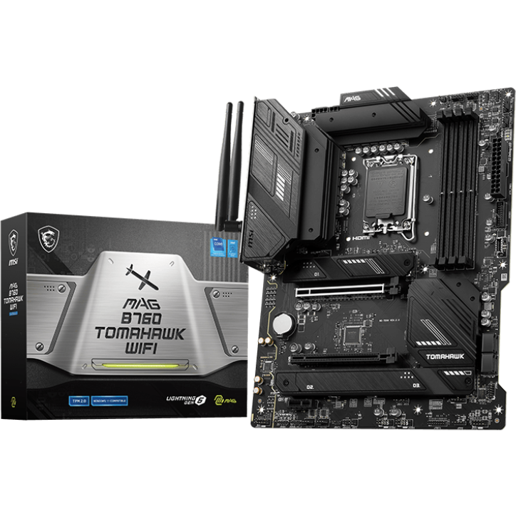 Mainboard MSI MAG B760 TOMAHAWK WIFI - Foto 5