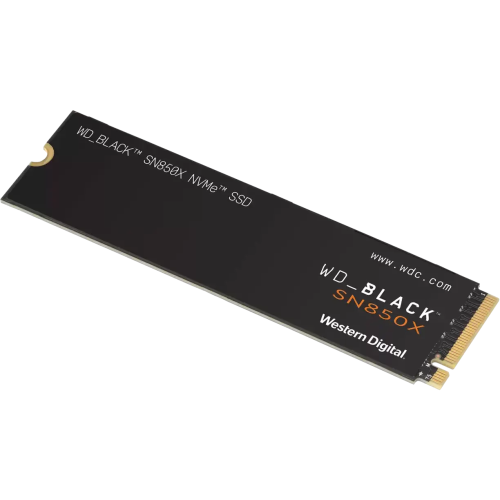 SSD-Speicher 4TB WD Black SN850X (WDS400T2X0E)
