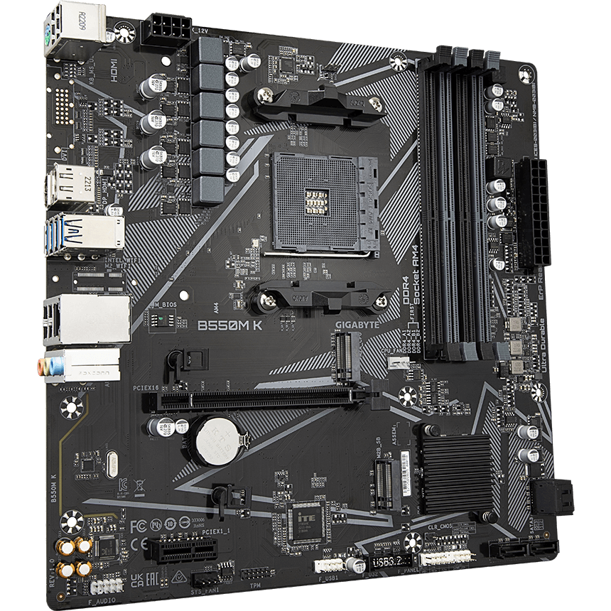 Mainboard Gigabyte B550M K - Foto 2