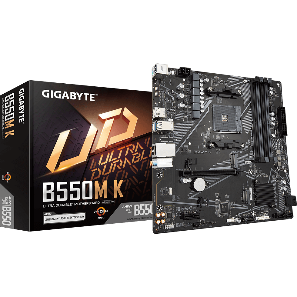 Mainboard Gigabyte B550M K - Foto 5