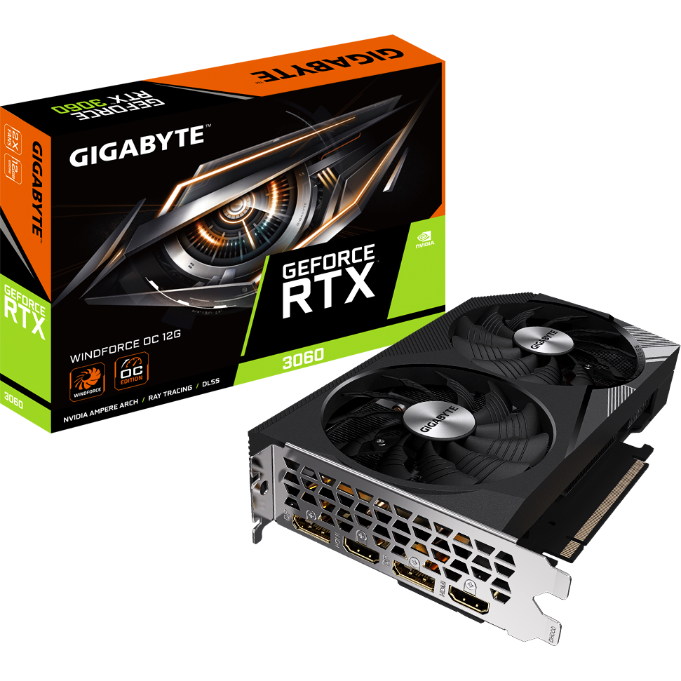 Grafikkarte NVIDIA GeForce RTX 3060 Gigabyte 12GB (GV-N3060WF2OC-12GD 2.0) - Foto 8