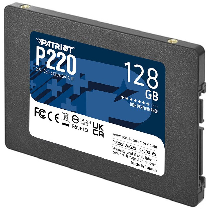 SSD-Speicher 128GB Patriot P220 (P220S128G25)