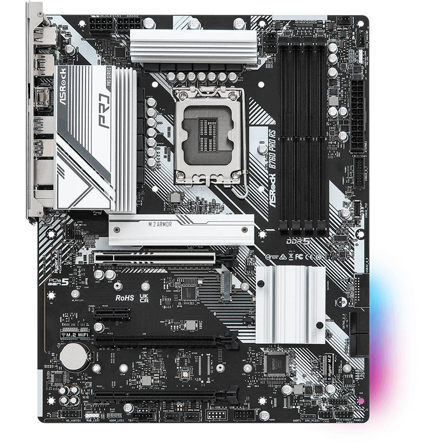 Mainboard ASRock B760 Pro RS - Foto 2
