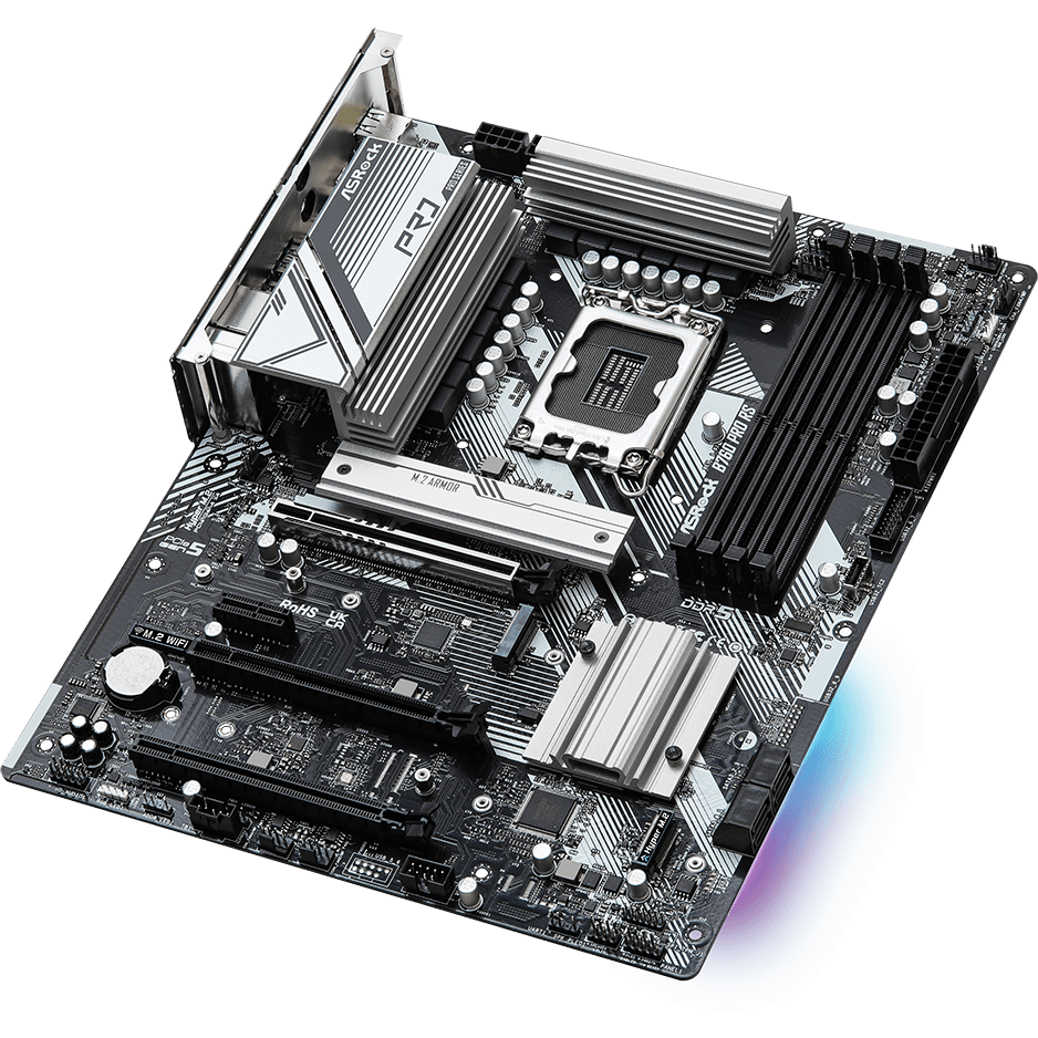 Mainboard ASRock B760 Pro RS - Foto 3