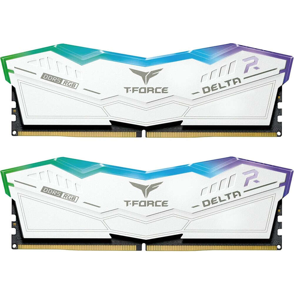 Arbeitsspeicher 64GB DDR5 6000MHz Team T-Force Delta RGB (FF4D564G6000HC38ADC01) (2x32GB KIT)