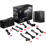 Netzteil 850W MSI MPG A850G PCIE5 (306-7ZP7B11-CE0)