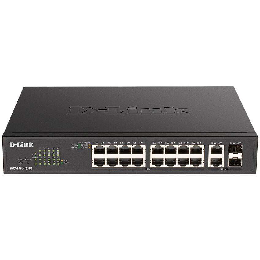 Switch D-Link DGS-1100-18PV2 - Foto 2